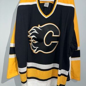 Black and Yellow Hockey Sweater